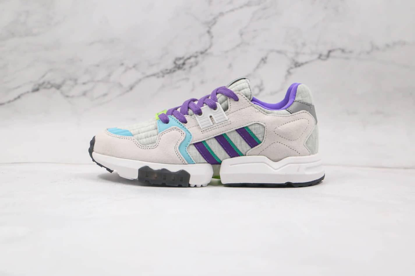 Adidas ZX Torsion Light Bone Brigade Blue Purple EF4388 - Stylish and Colorful Sneakers