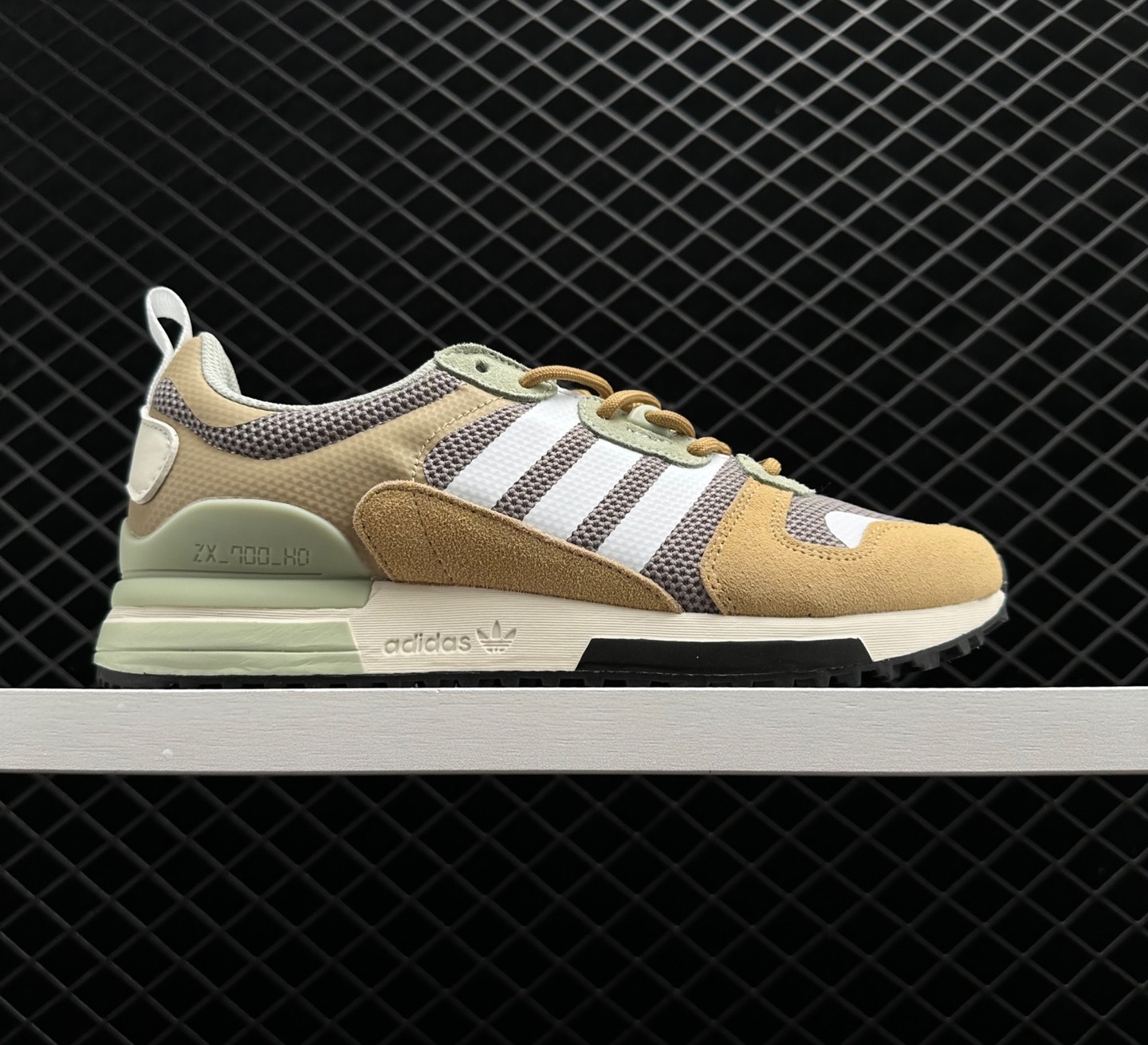 Adidas Originals ZX 700 HD SHOES Beige-Off White-Feather Grey (H01849)