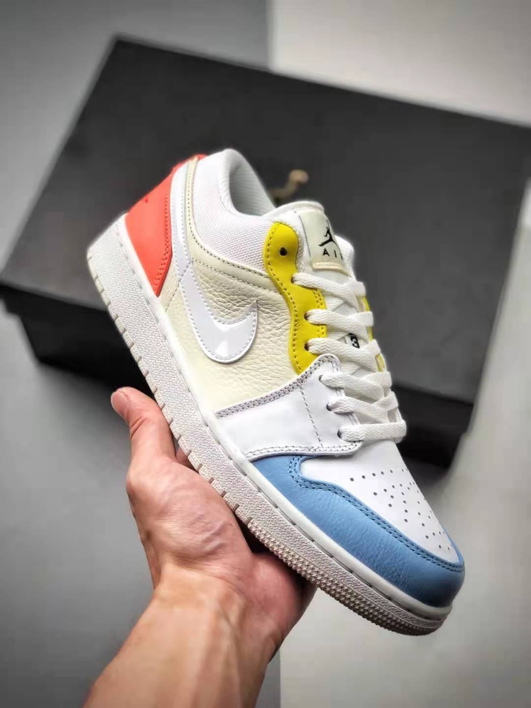 Air Jordan 1 Low 'To My First Coach' DJ6909-100 - Iconic Sneaker Tribute