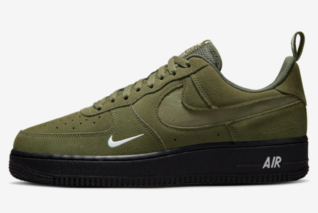 Nike Air Force 1 Low Olive Suede DZ45140-300 – Premium Sneakers