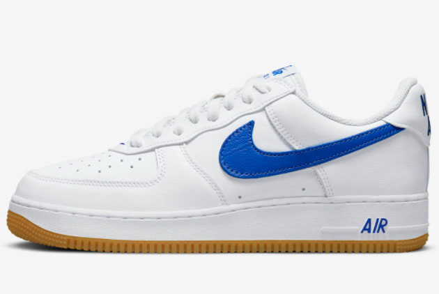 Nike Air Force 1 Low 'Since 82' White Varsity Royal DJ3911-101 - Stylish Classic Sneakers