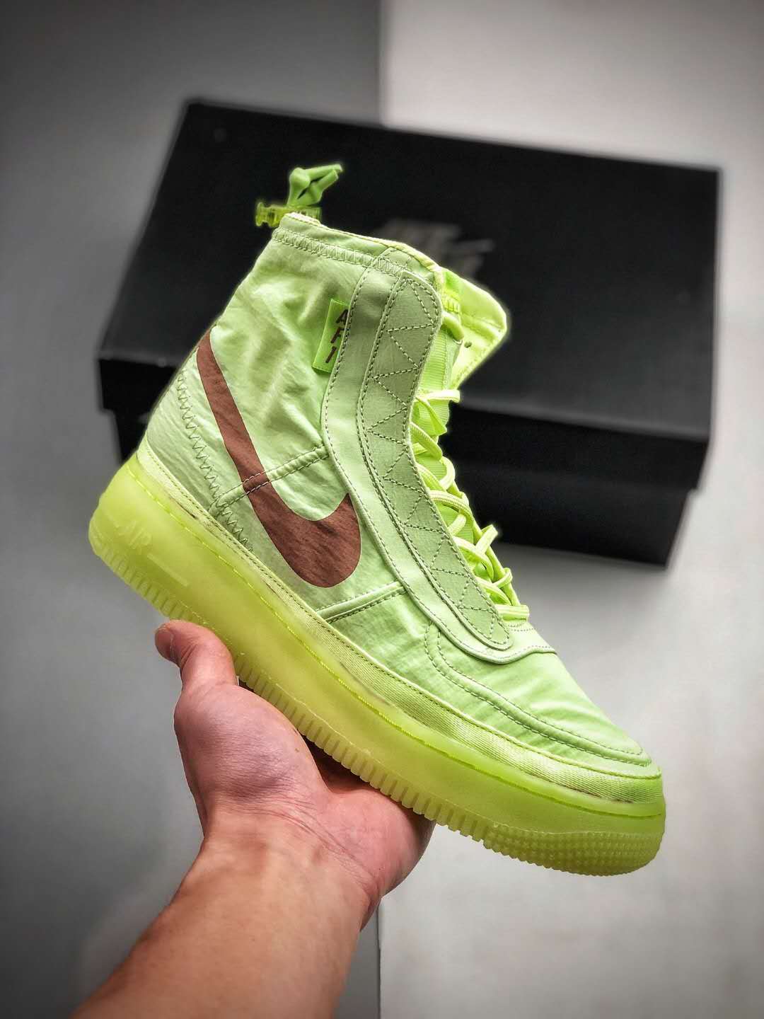 Nike Air Force 1 High Shell Volt BQ6096-700 - Shop Now for Iconic Style