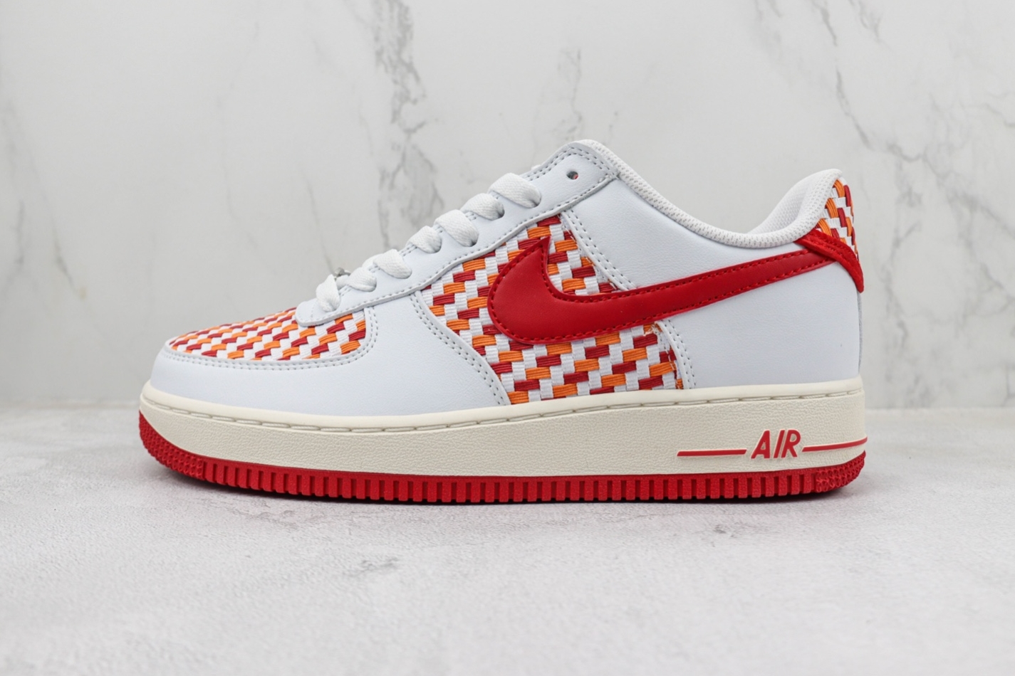 Nike Air Force 1 07 Low White Red Orange DM1060-161 - Stylish & Classic Sneakers