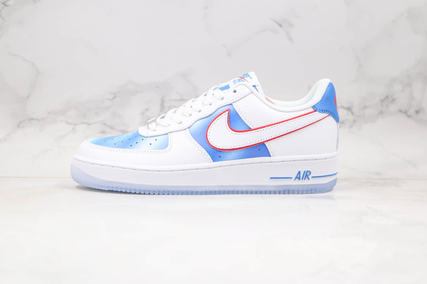 Nike Air Force 1 Low 'New Jersey Nets Hardwood Classics' DC1404-100 - Authentic NBA Edition