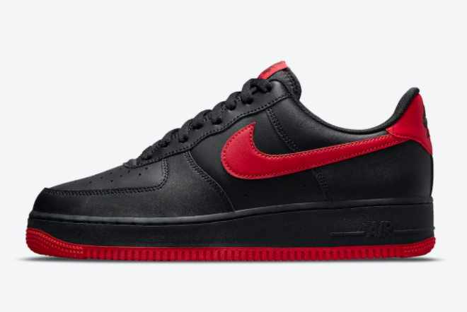 Nike Air Force 1 Low Black/Red DC2911-001 - Stylish and Iconic Footwear