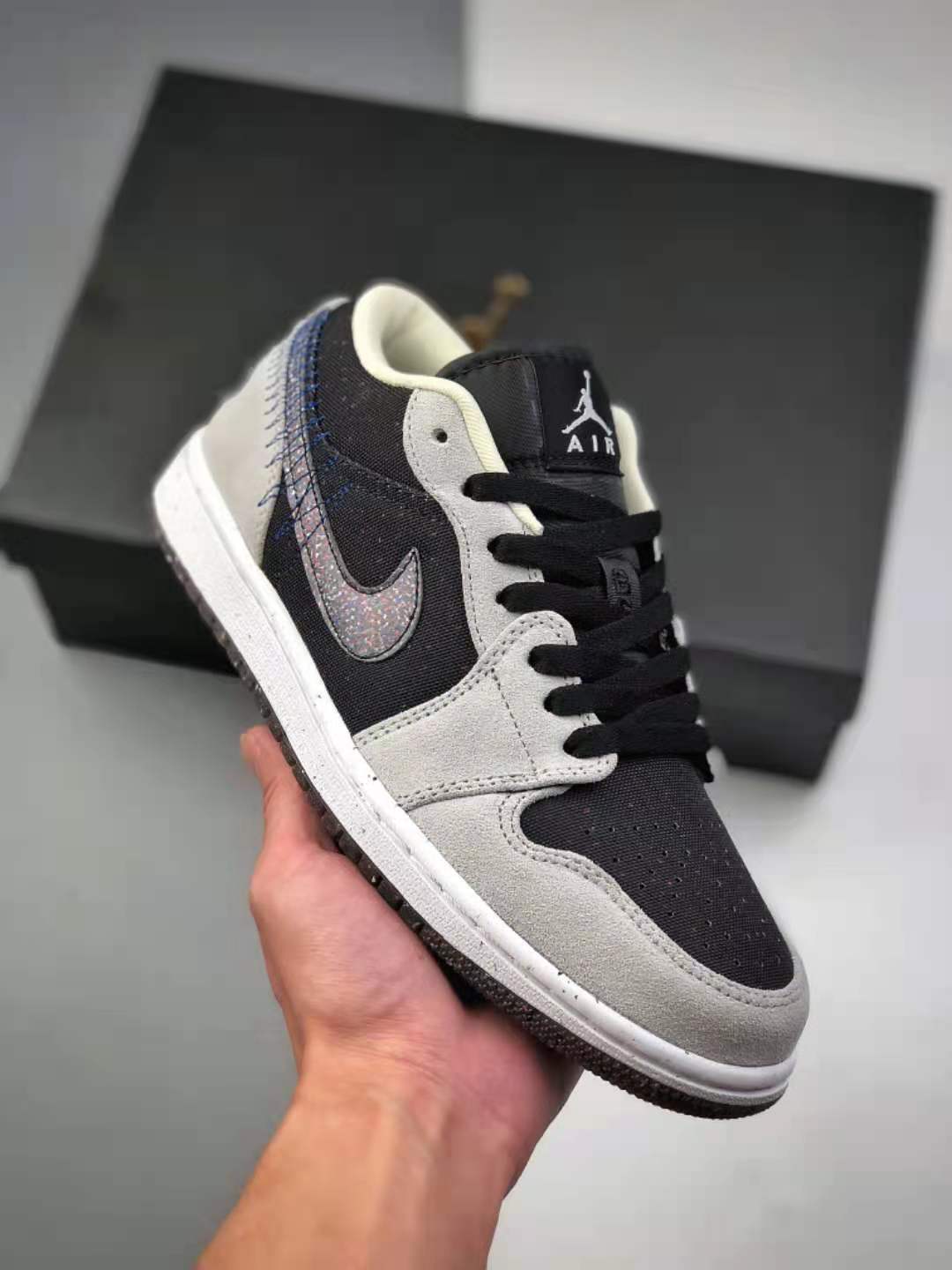 Air Jordan 1 Low 'Crater' DM4657-001 - Stylish and Sustainable Footwear