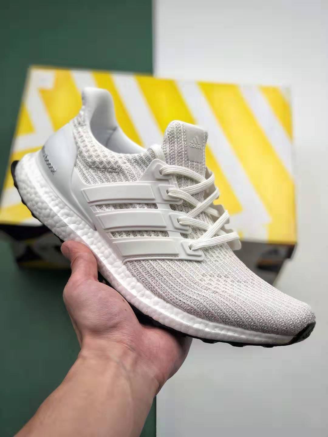 Adidas UltraBoost 4.0 'Triple White' BB6168 - Limited Edition!