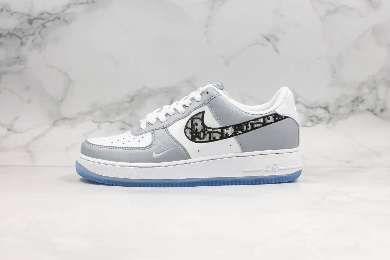 Nike X Dior Air Force 1 Low Gray White - Iconic Collaboration Sneaker