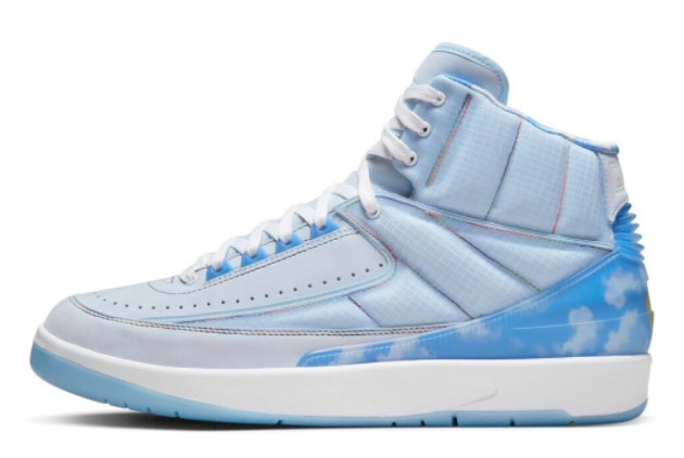 J Balvin x Air Jordan 2 Celestine Blue/White-Multi-Color DQ7691-419 | Stylish Collaboration Sneakers