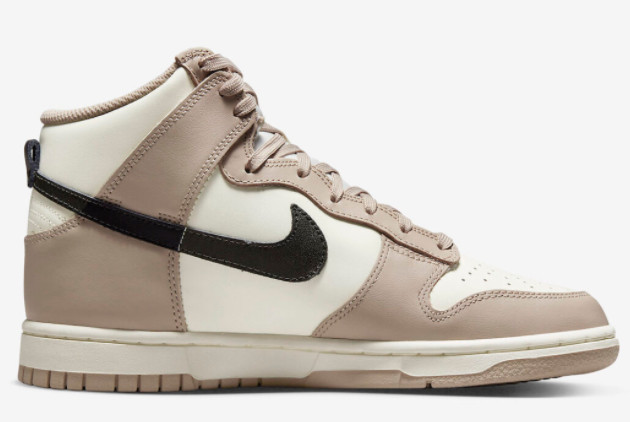 Nike Dunk High WMNS Fossil Stone DD1869-200 - Trendy and versatile sneakers for women