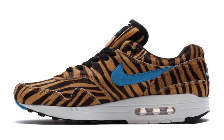 Shop the Limited Edition Nike Atmos x Nike Air Max 1 DLX 'Animal Pack - Tiger' AQ0928-900 Today