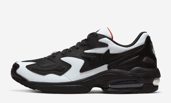 Nike Air Max 2 Light 'White Black' AO1741-106 - Classic Style for Athletes