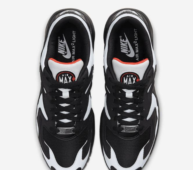 Nike Air Max 2 Light 'White Black' AO1741-106 - Classic Style for Athletes