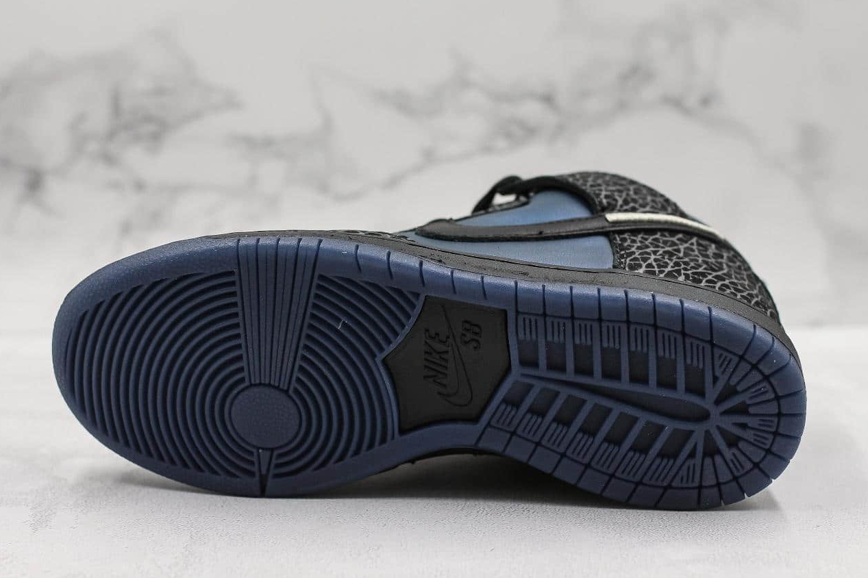 Nike Black Sheep x Dunk High SB 'Black Hornet' BQ6827-001: Limited Edition Sneakers with Eye-Catching Design
