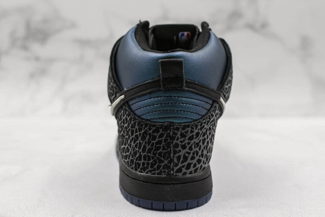 Nike Black Sheep x Dunk High SB 'Black Hornet' BQ6827-001: Limited Edition Sneakers with Eye-Catching Design