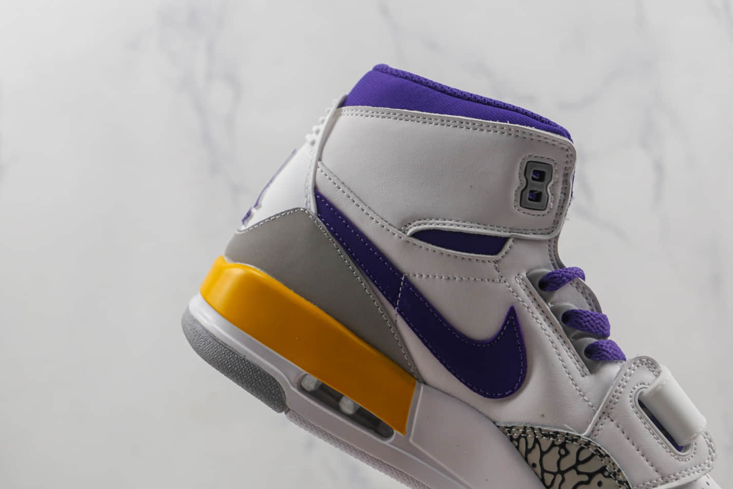 Nike Jordan Legacy 312 'Lakers' AV3922-157 - Iconic Style with Lakers-Inspired Colorway