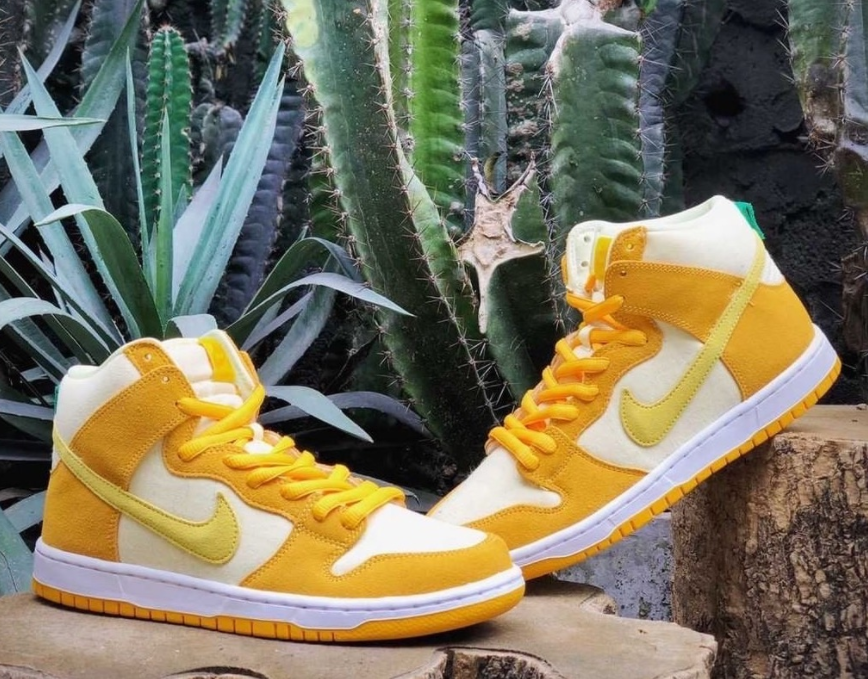 Nike Dunk High SB 'Fruity Pack - Pineapple' DM0808-700: Fresh and Vibrant Sneakers