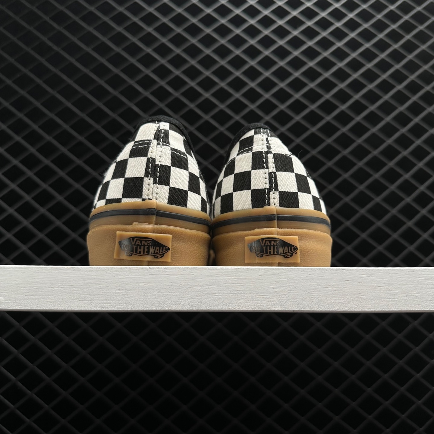 Vans Authentic Checkerboard Black Gum - VN0004MKIBB | Stylish and Classic Design
