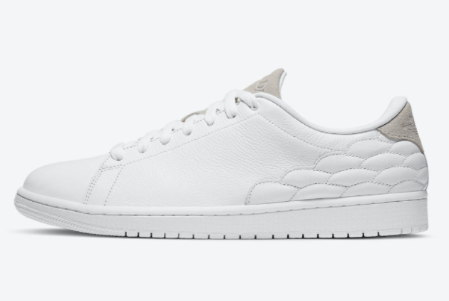 Air Jordan 1 Centre Court 'White on White' DJ2756-100 - Classic Style and Elegance