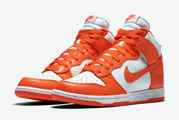 Nike Dunk High Retro QS Syracuse 850477-101 - Limited Edition Basketball Sneakers