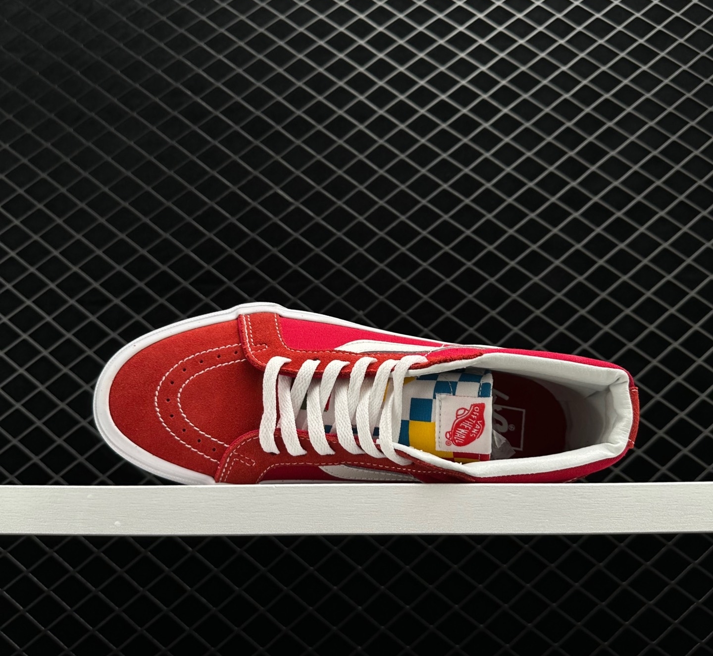Vans SK8-Mid Mid-Top Skate Shoes Red Unisex - Buy Online Now!