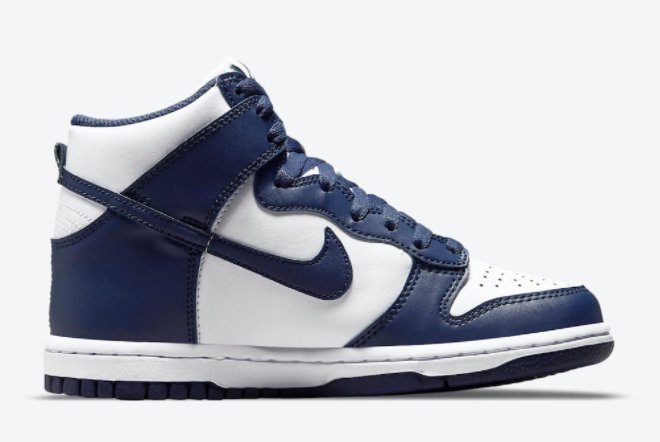 Nike Dunk High GS Navy/White DB2179-104 - Shop the Latest Nike Dunk High GS Navy/White DB2179-104 Online - Limited Stock Available