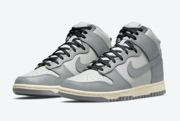 Nike Dunk High Grey White DD1869-001 - Trendy and Versatile Sneakers for Style-Conscious Individuals