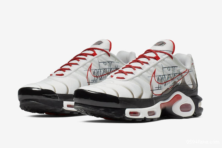 Nike Air Max Plus 'Script Swoosh' CK9392-100 - Authentic Nike Sneakers | Limited Edition