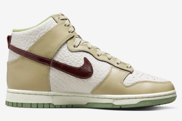 Nike Dunk High 'Tumbled' White Tan DX8956-001 - Stylish and Comfortable Sneakers