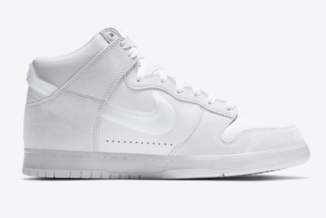 Slam Jam x Nike Dunk High White/Clear-Pure Platinum DA1639-100 - Stylish and Versatile Sneakers Available Now!