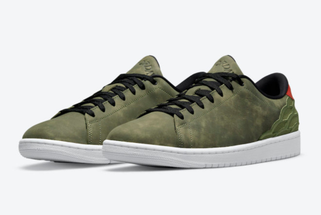 Air Jordan 1 Centre Court Olive Green DJ2756-300 for Trendy Sneaker Enthusiasts!