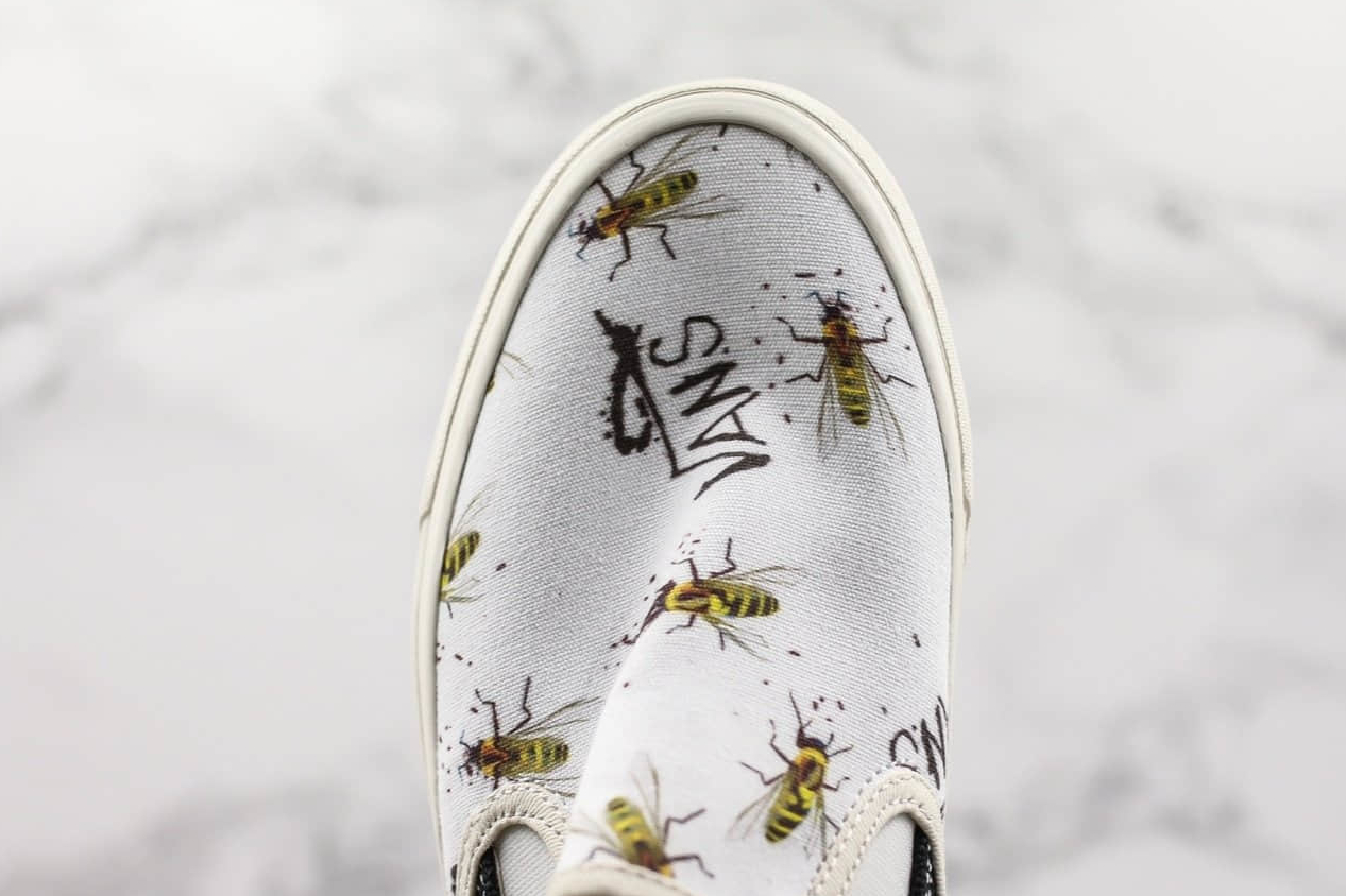 Vans Ralph Steadman x OG Classic Slip-On LX 'Bee' - Exclusive Collaboration