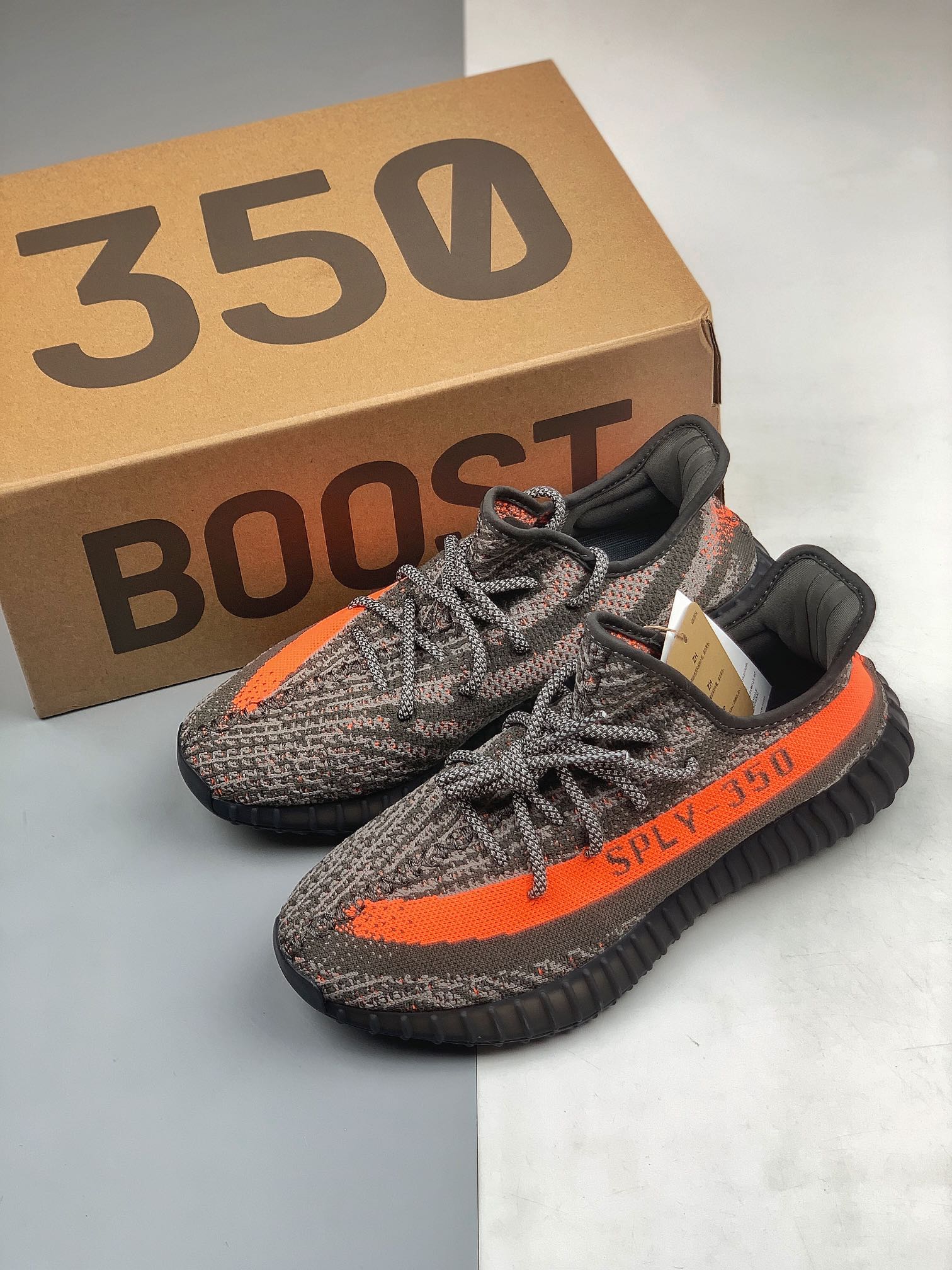 Authentic Adidas Yeezy 350 V2 Carbon Beluga HQ7045 - Top Quality Sneakers