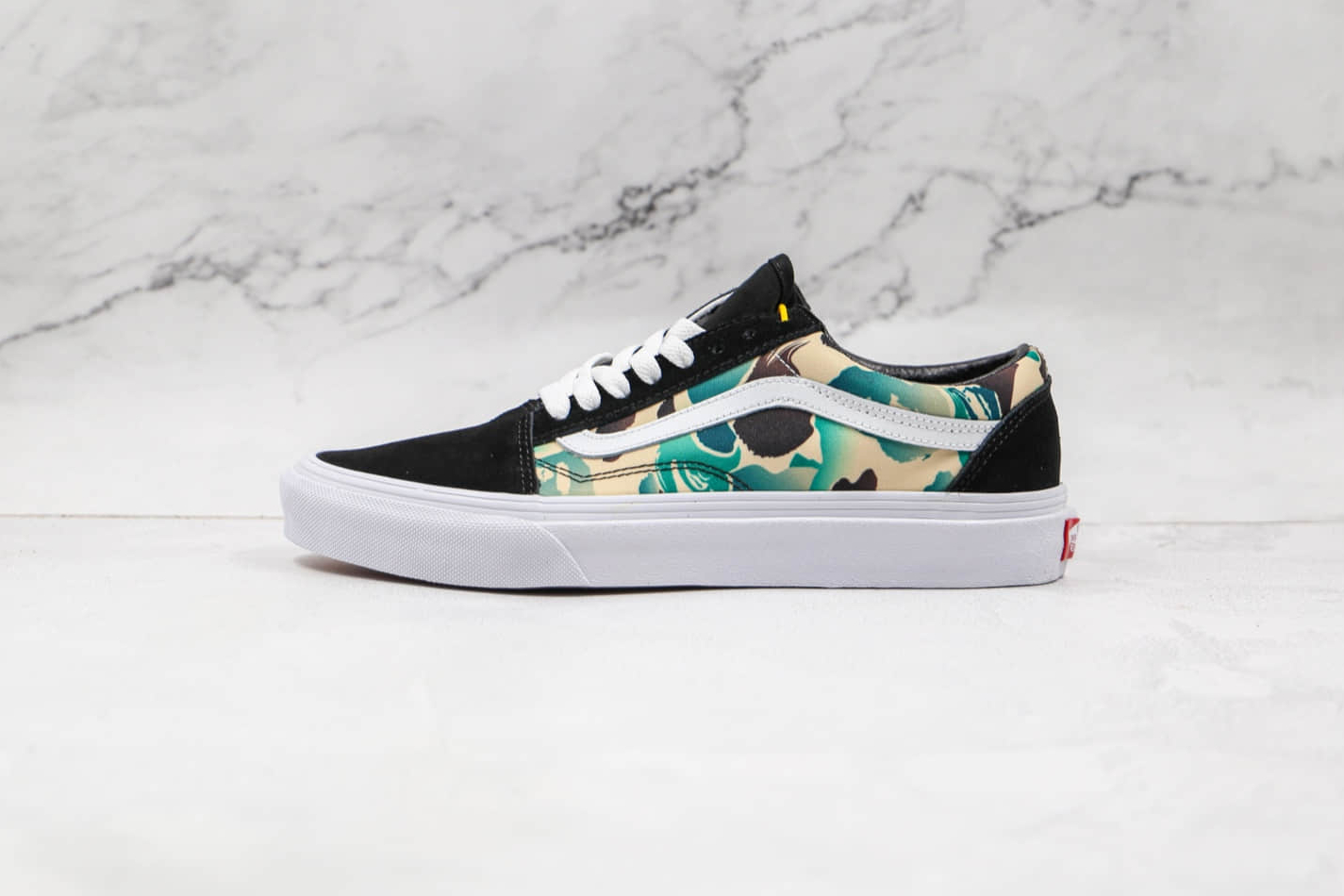 Vans Ward Black Camo VN0A38DMU21 - Stylish Camouflage Sneakers