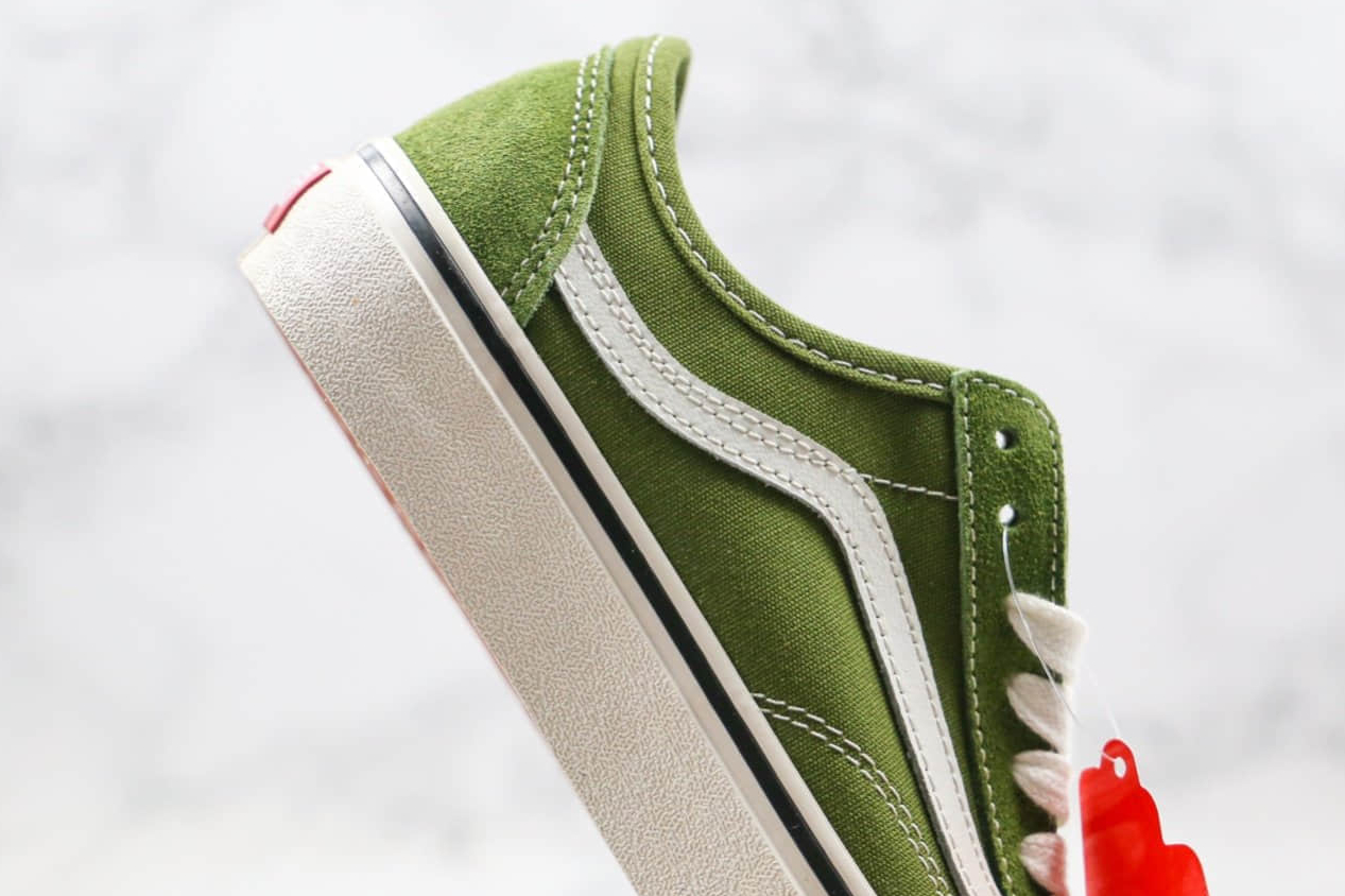 Vans Style 36 Low Top Casual Skate Shoes in Green - Unisex VN0A4BX9E02