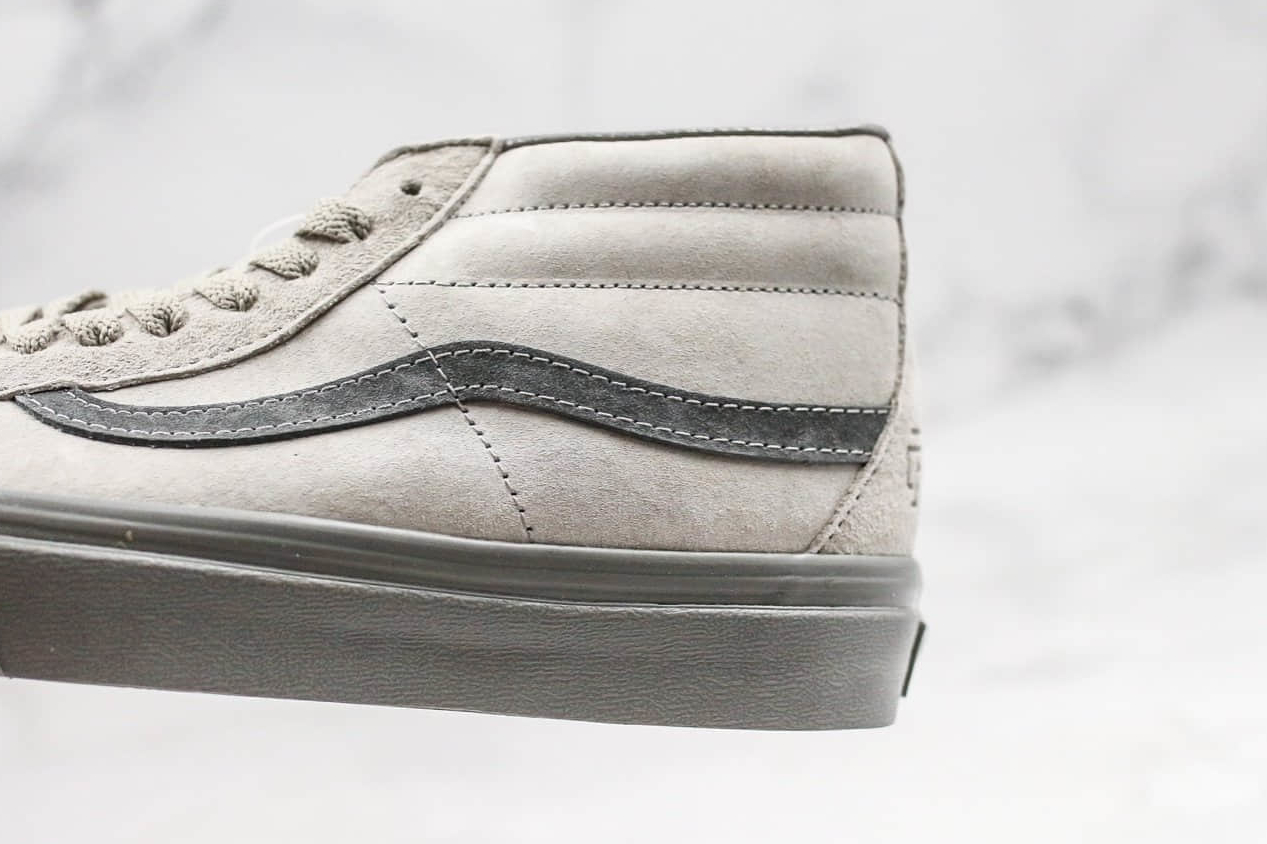 VANS SK8 MID X REIGNING CHAMP GREY - Premium Collaboration Sneakers