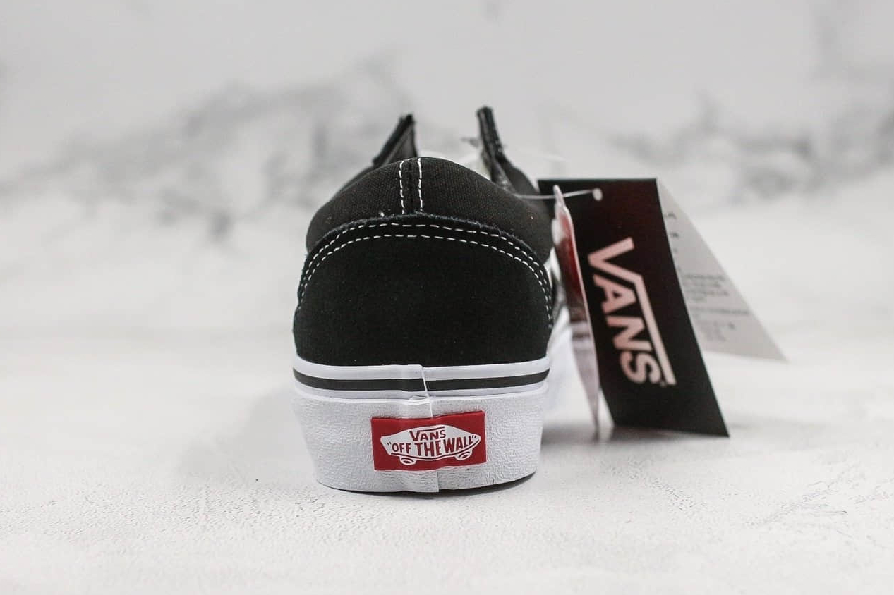 Vans Old Skool Platform Black White | Trendy Retro Sneakers