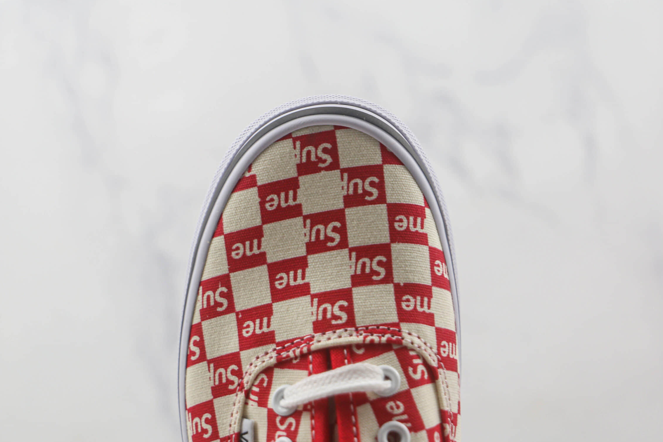 Vans Supreme x Authentic Pro Checkered Red VN000Q0DJLY