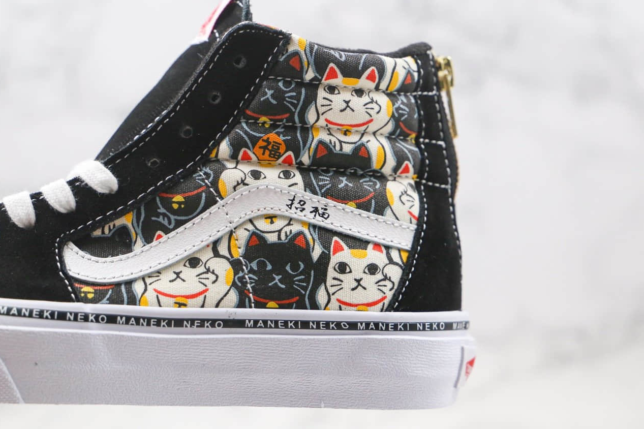 Vans SK8-HI V38CF Beckoning Lucky Cat Shoes – Symbolic Charm and Style