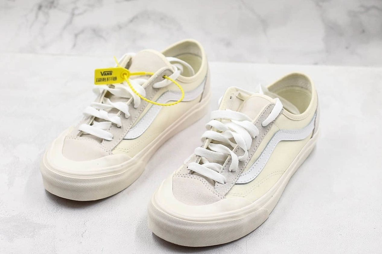 VANS STYLE 36 VINTAGE SPORT Classic White | Retro-Inspired Sneakers