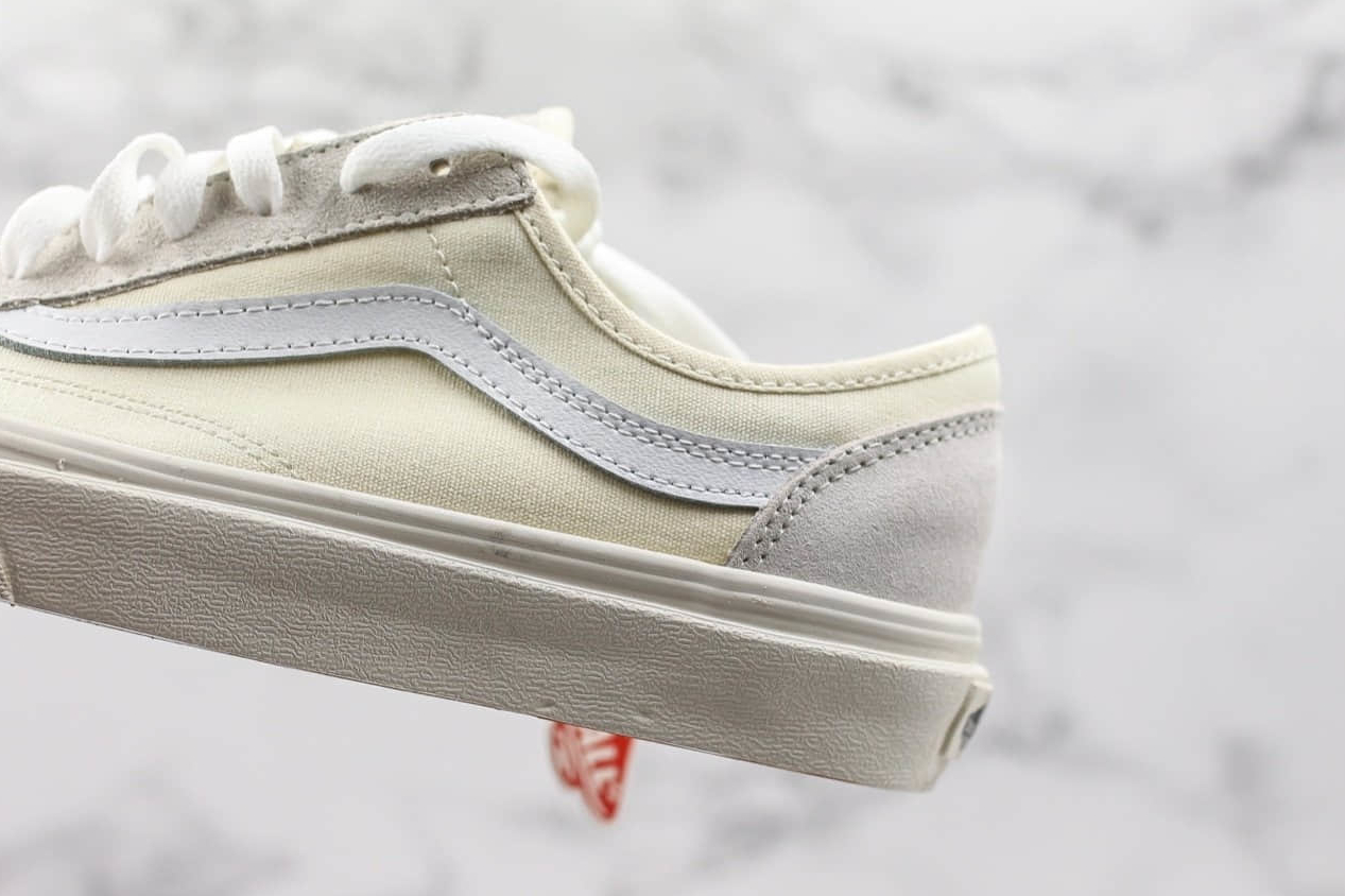 VANS STYLE 36 VINTAGE SPORT Classic White | Retro-Inspired Sneakers