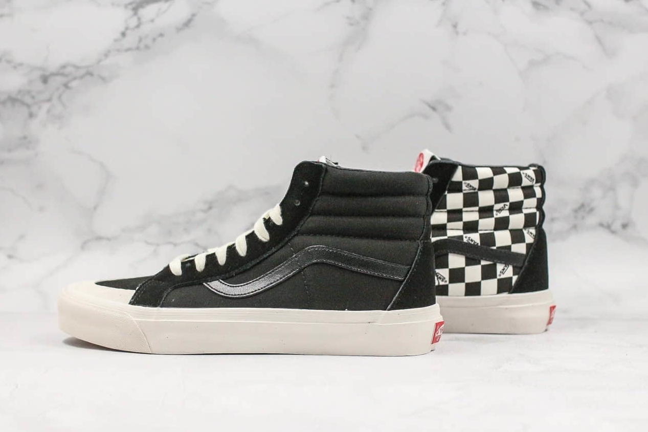 Vans OG Style 138 LX 'Black Checkerboard' VN0A3DP9VQA - Classic Checkered Sneaker