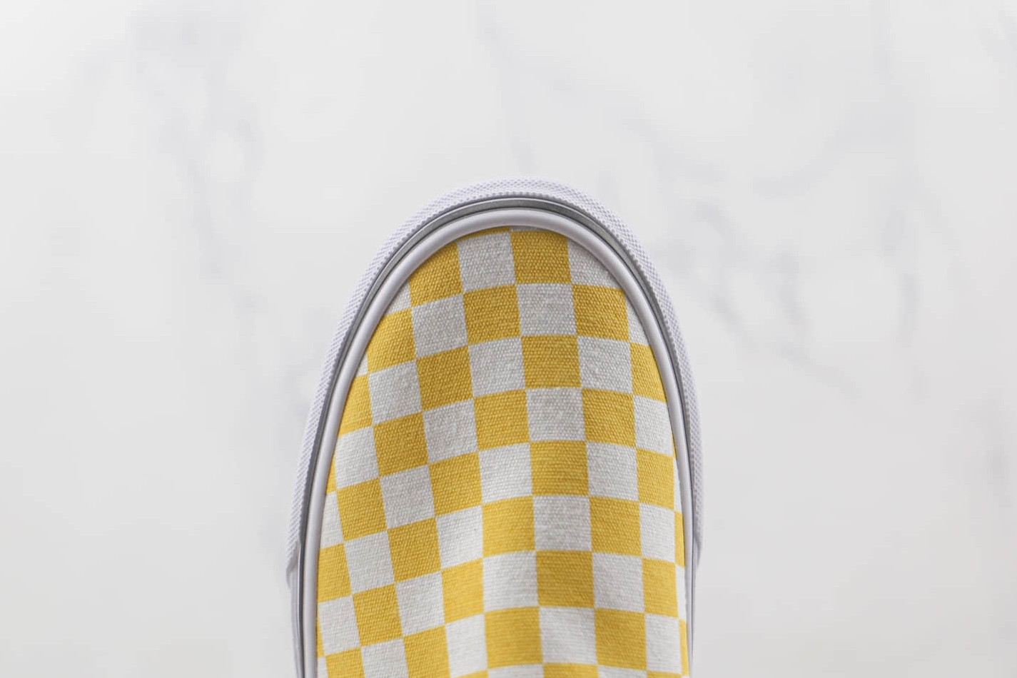 Vans Classic Slip-On 'Checkerboard - Cyber Yellow' VN0A33TB42Z: Stylish Slip-On Shoes for Men - Limited Stock