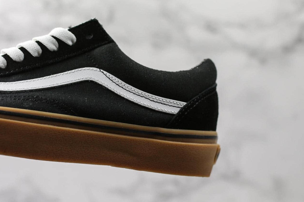 Vans Old Skool Black Gum VN0001R1GI6 - Classic Skate Shoes | Free Shipping