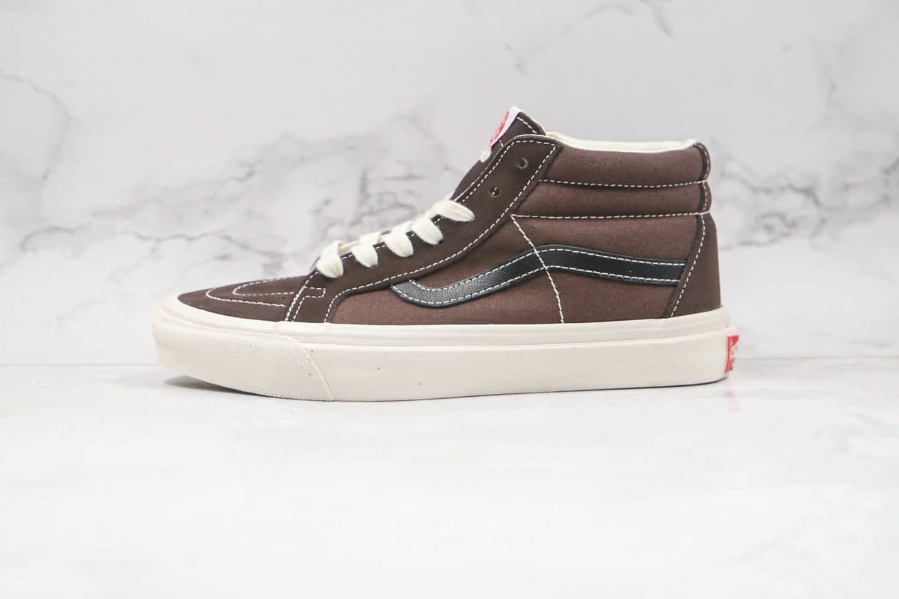 Vans Sk8-Mid LX Suede 'Shale Black' VN0A3ZCDUN8 - Stylish Mid-top Sneakers